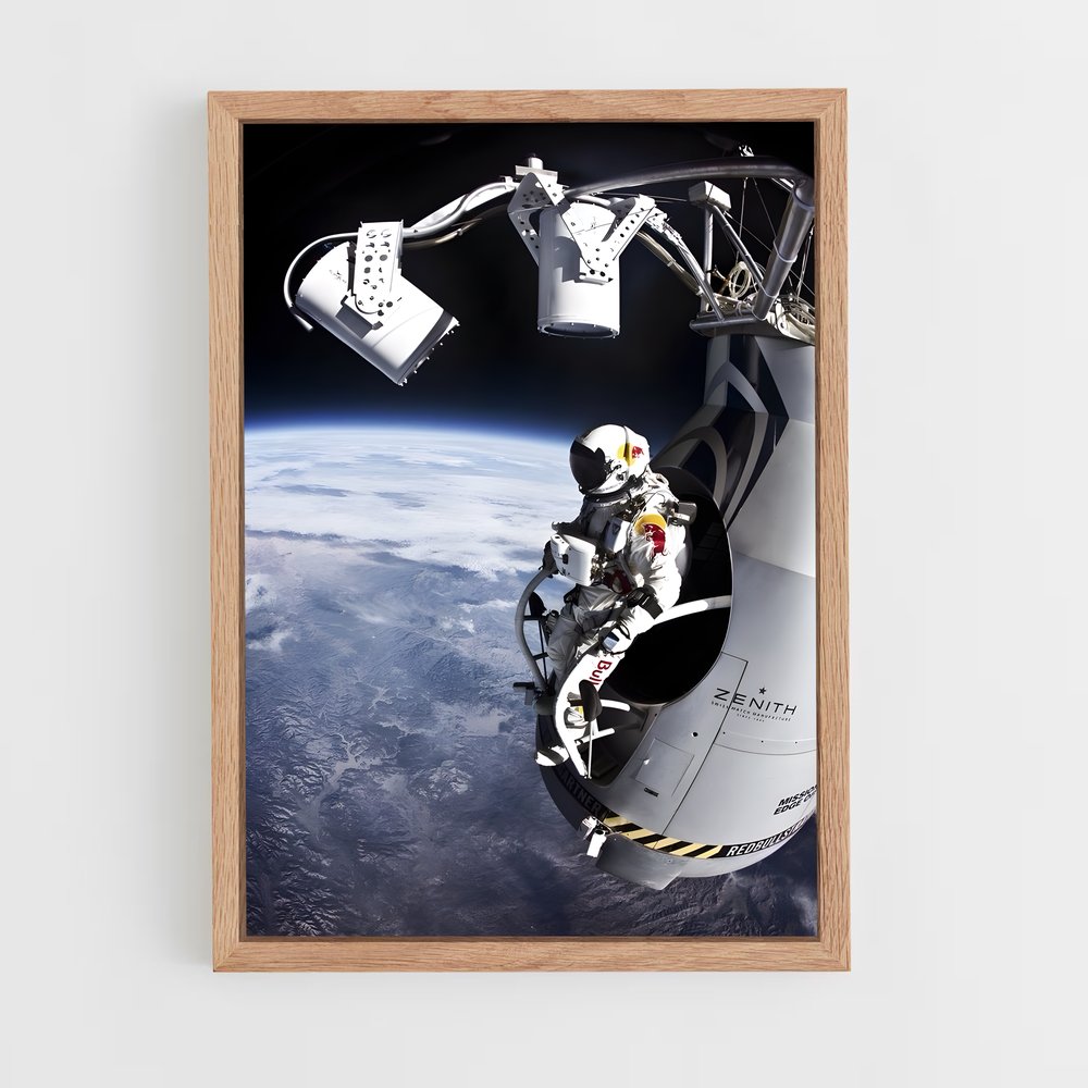 Poster Vue d'Étoiles – affiche Parachutisme (vue 4)
